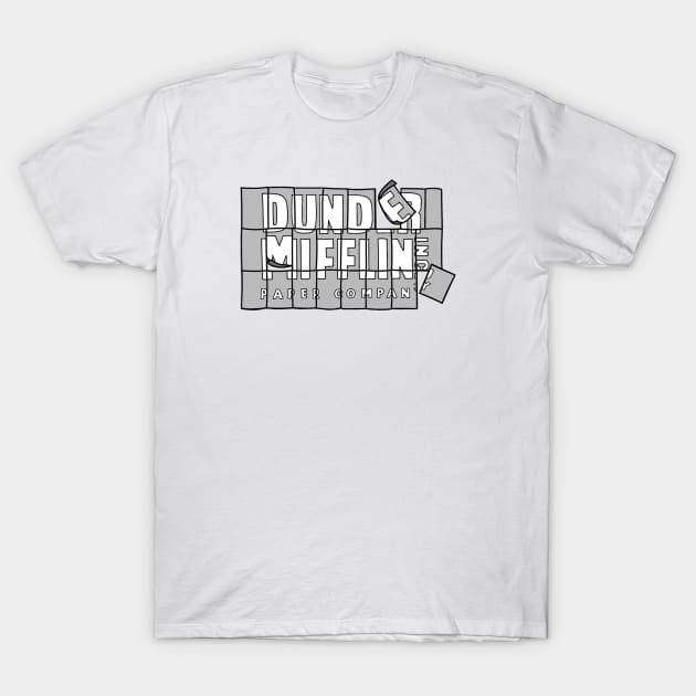 Dunder Mifflin - logo T-Shirt by millayabella